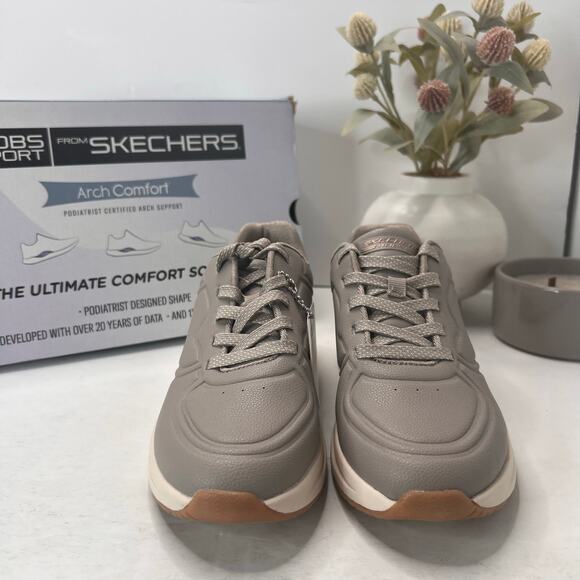 Skechers BOBS Arch Comfort B Sweet - A Bind Taupe 117560 Women 6 NWB - Picture 4 of 10